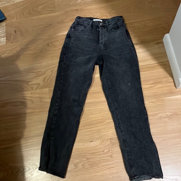 Pacsun grey split dad jeans - Picture 2 of 6